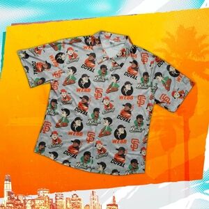 San Francisco Giants 2024 Players Aloha Shirt SGA Doval, Bailey, Webb - Unisex
